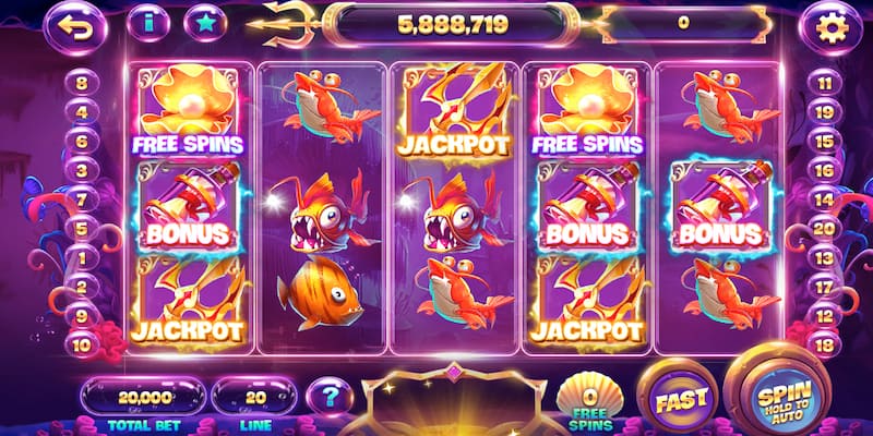 Chọn phòng cược chơi Slots Thuỷ Cung phù hợp